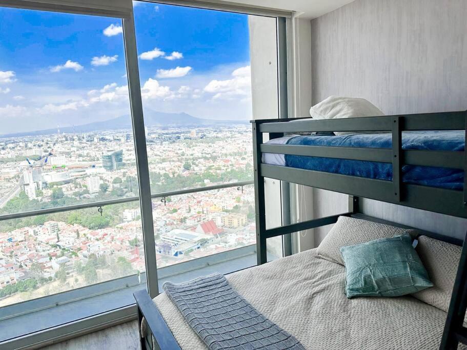 Luxury 3Br Apartment W Pool, Spa & Stunning Views Puebla Exterior photo